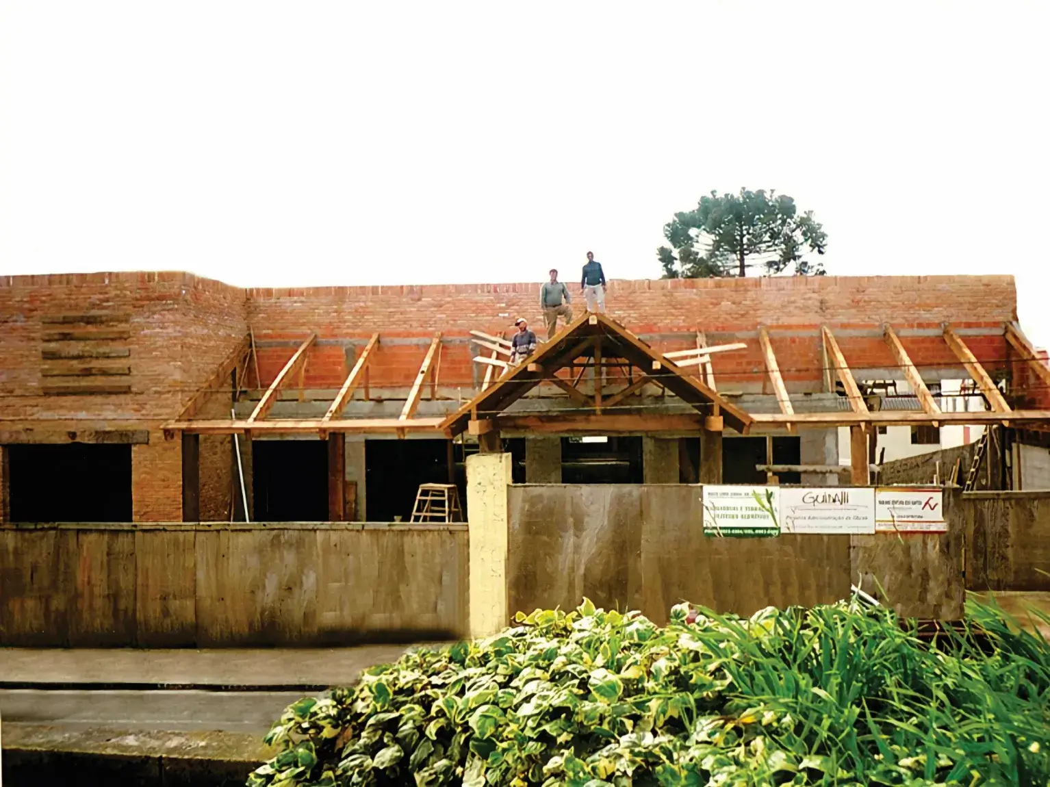 Construção do Restaurante Cansian Zamban em 2005