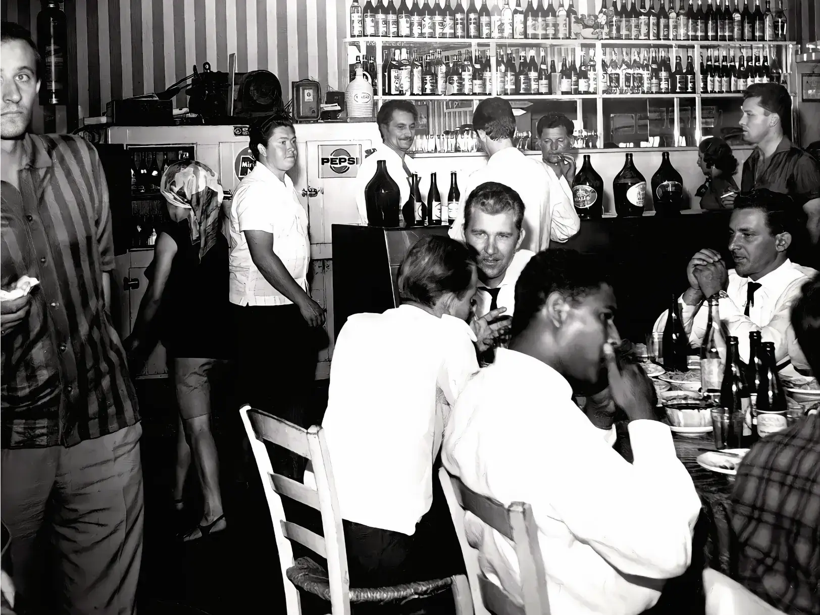 Salão do Restaurante Planalto em atividade